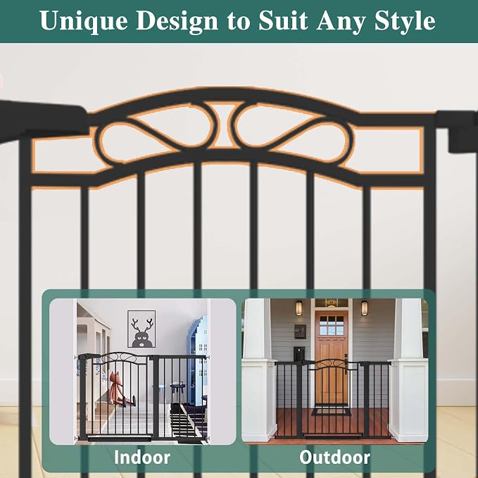 Fairy Baby 29.53"-32.28" Wide Baby Gate - Image 7