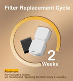 Cat Water Fountain Filter Replacement: 6Pack Pet Fountain Filters of 6 Carbon - Image 5