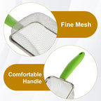 Stainless Steel Mesh Litter Shovel, Fine Mesh Metal Reptile Litter Cleaner - Image 6
