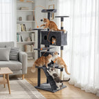 Sweetcrispy 80 Inch Cat Tree Tower, Indoor Cat Condo - Image 7