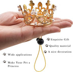 PET SHOW 2pcs Small Dog Crown Headband Puppies Rabbit Cat Hat - Image 4