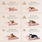 EHEYCIGA Orthopedic Dog Bed Medium Size Dogs, Memory Foam Dog Bed - Image 2