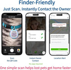 QR Code Cat ID Tag for Collar, Smart Pet ID - Image 4