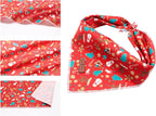Lionet Paws Christmas Dog Bandana Washable Cotton Handkerchief Scarf Triangle - Image 4