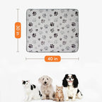 Waterproof Dog Blankets, Soft Fluffy Sofa Car Bed Protector, Reversible Sherpa - Image 2