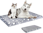 VANKEAN Dog Crate Mat Reversible Cool and Warm, Stylish Dog Bed by VANKEAN