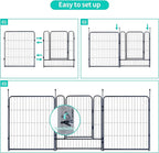 Dog Playpen Portable Outdoor Dog Fence, Dog Playpen - Image 4