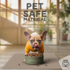 Dog Food Mat - 28x18 Raised Edges Dogs Mat - Image 3