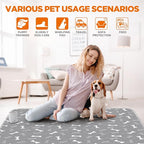 Washable Pee Pads for Dogs, 2 Pack Large 36"x41" Fast Absorbent Reusable Puppy - Image 3