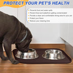Silicone Pet Feeding Mat with Raised Edge - Image 5