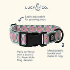 Lucy & Co. Making Rainbows, Cute Reversible Dog Harness Walking Halter - Image 3