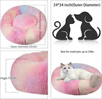 Cat Beds for Indoor Cats, 24 Inch Dog Bed for Small Melium Large Dogs, - Image 5