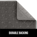 GORILLA GRIP Cat Litter Box Mat, Water Resistant, US Designed Kitty Litter - Image 4