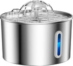Cat Water Fountain Stainless Steel - 74oz/2.2L Corded Pet Water Dispenser - Image 8