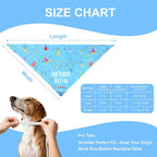 Dog Birthday Bandana Boy for Small Dogs, Reversible 2 Patterns in 1, Happy - Image 4