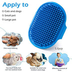 Dog Grooming Brush, Lilpep Pet Shampoo Bath Brush Soothing Massage Rubber Comb - Image 7