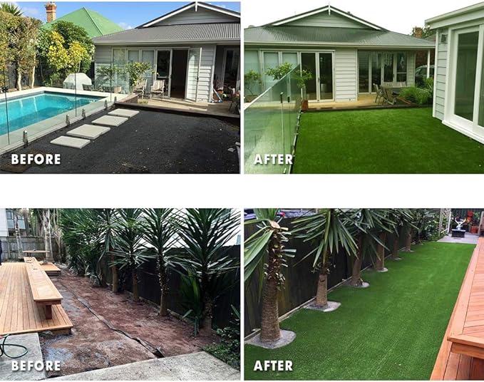 Synthetic Artificial Grass Turf 3FTX44FT, Indoor Outdoor Balcony Garden Pet Rug - Image 5