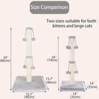 Dimaka 34'' Cat Scratching Post, Cat Scratching Post, Cat Scratcher - Image 3