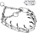 Prong Collar for Dogs, Adjustable Size Dog Training Collar Dog Pinch Collar by Safiman