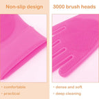 Pet Grooming Gloves, Dog Bathing Gloves - Image 3