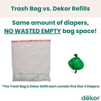 Diaper Dekor EKO Classic Diaper Pail Gift Set - Image 7