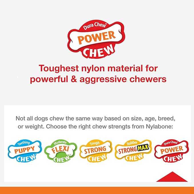Nylabone Power Chew Antler Alternative Nylon Chew Toy - Image 4