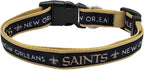 Pets First NFL New Orleans Saints Licensed PET COLLAR, Medium - Image 2