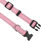 Reflective Dog Collar, Adjustable Soft Neoprene Padded Nylon Pet Collars - Image 3