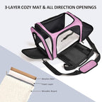 Henkelion Large Cat Carriers Dog Carrier Pet Carrier - Image 2