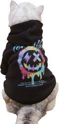QWINEE Dog Hoodie Shirt Sweatshirt by QWINEE