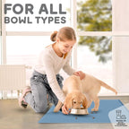Dog Food Mat - 28x18 Raised Edges Dogs Mat - Image 6