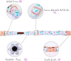 Lionheart Glory Cute Floral Pattern Adjustable Dog Collar - Image 4