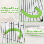Rypet U Shape Parrot Perch Stand Toy - Image 6