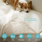 Luxury Faux Fur Throw Blanket Twin, Ultra Soft Waterproof Pet Blanket, Cozy - Image 4