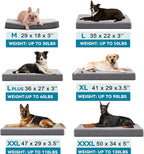 Memory Foam Large Dog Bed, Cooling Dog Beds - Image 6