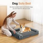 Medium Large Dog Bed Orthopedic Washable: Beds Bolster Medium Large Sized Dog - Image 3