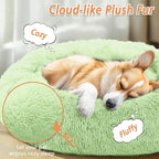 JOLLYVOGUE Calming Dog Bed Large Size Dog, Anti-Anxiety Donut Large Pet Bed - Image 2