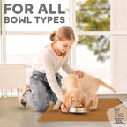 Dog Food Mat - 28x18 Raised Edges Dogs Mat - Image 6