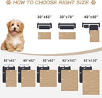 Smiry Waterproof Dog Bed Cover Blanket 40x50, Soft Reversible Pet Blanket - Image 6