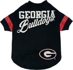 NCAA Georgia Bulldogs T-Shirt for Dogs & Cats, Large. Football/Basketball Dog - Image 3