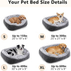 SIWA MARY Medium Dog Bed for Medium Large Dogs, Rectangle Dog Bed Medium Size - Image 6