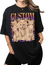 Custom Bootleg Rapper Graphic Tees Shirt – Retro 90s Vintage Style, - Image 8