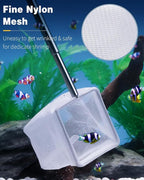 Pawfly Aquarium Shrimp Net, 2 Inch Tiny Fish Tank Net - Image 2
