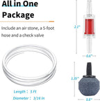 Pawfly Aquarium Compact Air Pump 15-40 GPH Quiet Oxygen Pump - Image 6