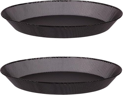 2pcs Metal Round Bird Feeders Tray, Wild Birds Seed Feeder, Mesh Tray Outdoor by Unknown