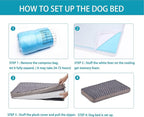 Orthopedic Memory Foam Bed for Large Dogs, Waterproof Cooling Pet Mats for Crate - Image 7