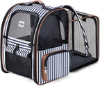 Lekebobor Large Cat Backpack Carrier Expandable Pet Carrier Backpack by LEKEBOBOR