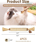 Tocirelo Silvervine Sticks Cat Toys - Image 6
