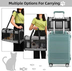 Soft Sided Cat/Dog Carrier，Collapsible Mesh Pets Travel Carriers - Image 3