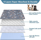 Washable Pee Pads for Dogs 72"x72", Reusable Puppy Pads Extra Large Upgrade - Image 2